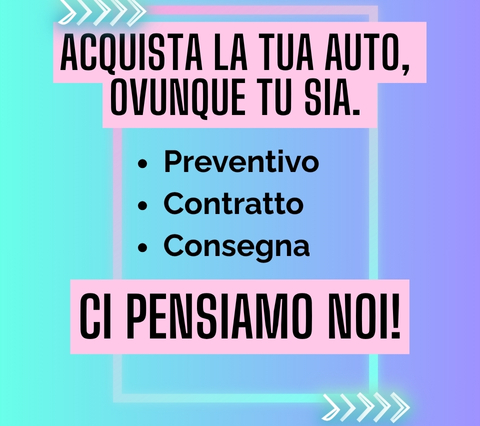Acquista la tua auto da casa