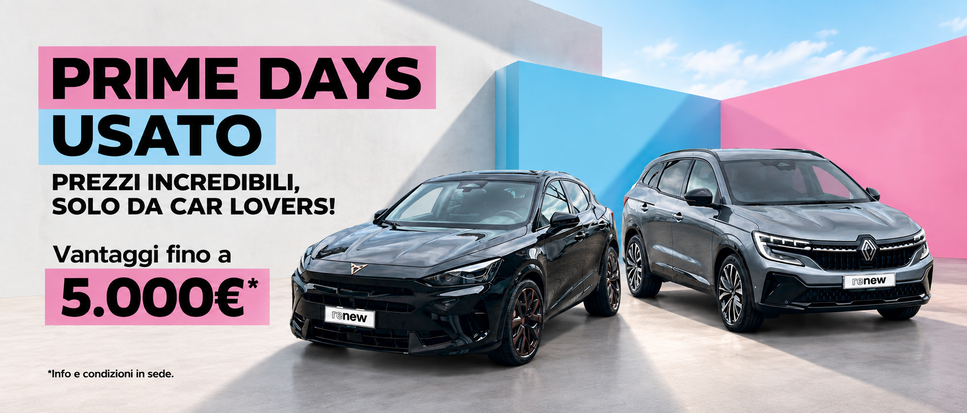Promozione Prime Days Con Auto Usate